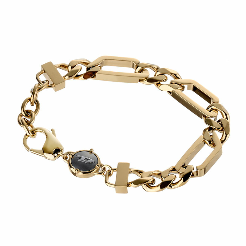 パ*ケ様 DIESEL ブレスレット Dx1365 ゴールド ディーゼル ブレス メンズ アクセサリー DIESEL DX1354931