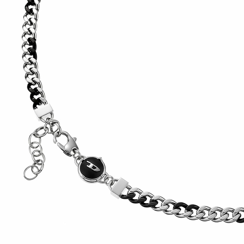 ディーゼル アクセサリー DIESEL ネックレス メンズ アクセ シルバー