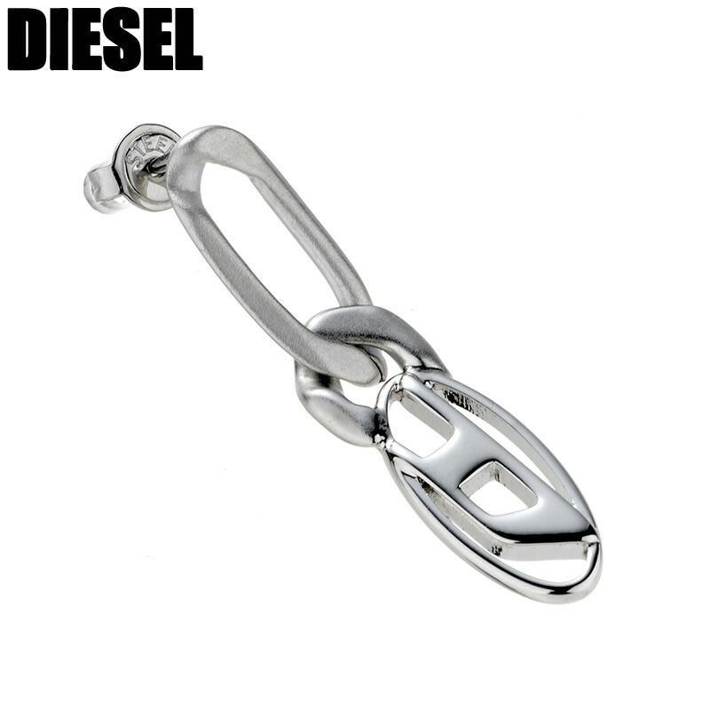 ディーゼル DIESEL アクセサリー ピアス メンズ ステンレス スタッド DX1598040 シンプル ファッション シルバー 人気 おすすめ おしゃれ プレゼント ギフト