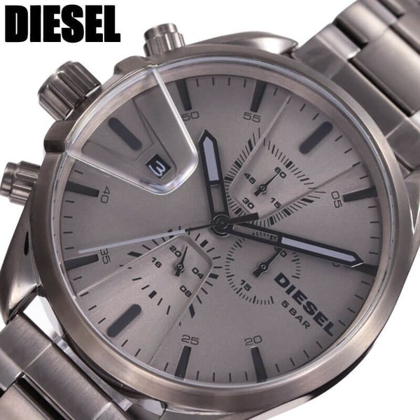 Yahoo! Yahoo!ショッピング(ヤフー ショッピング)ディーゼル 腕時計 DIESEL 時計 DIESEL 腕時計 ディーゼル 時計 エムエスナイン クロノ MS9 CHRONO メンズ 腕時計 グレー DZ4484
