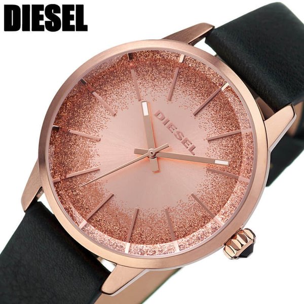 ディーゼル 腕時計 DIESEL 時計 DIESEL 腕時計 ディーゼル 時計 カスティーリャ CASTILLA レディース 腕時計 ピンクゴールド DZ5595