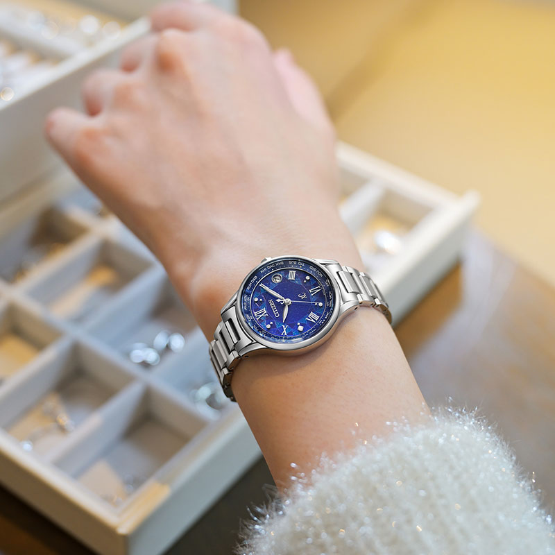 シチズン 腕時計 CITIZEN 時計 クロスシー xC レディース ブルー 電波