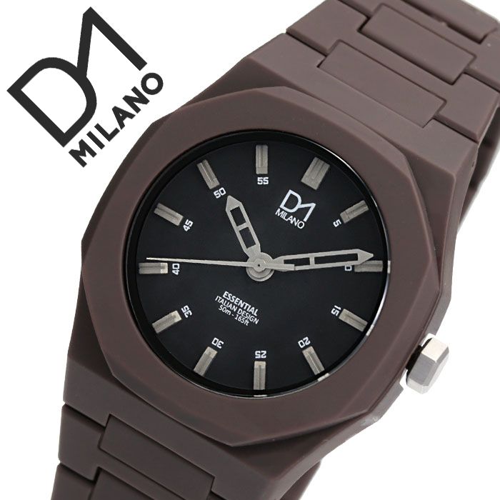 D1 MILANO 時計 D1ミラノ 腕時計 D1MILANO時計 ディーワンミラノ時計 エッセンシャル ESSENTIAL メンズ レディース ブラック ES05