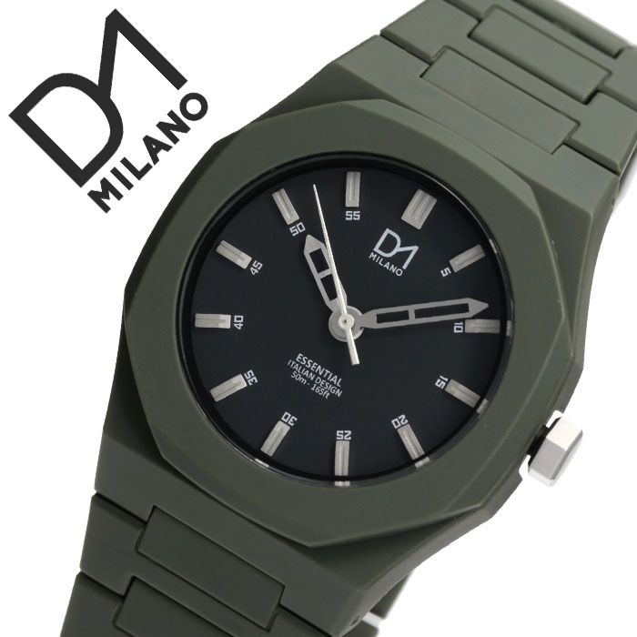 D1 MILANO 時計 D1ミラノ 腕時計 D1MILANO時計 ディーワンミラノ時計 エッセンシャル ESSENTIAL メンズ レディース ブラック ES06