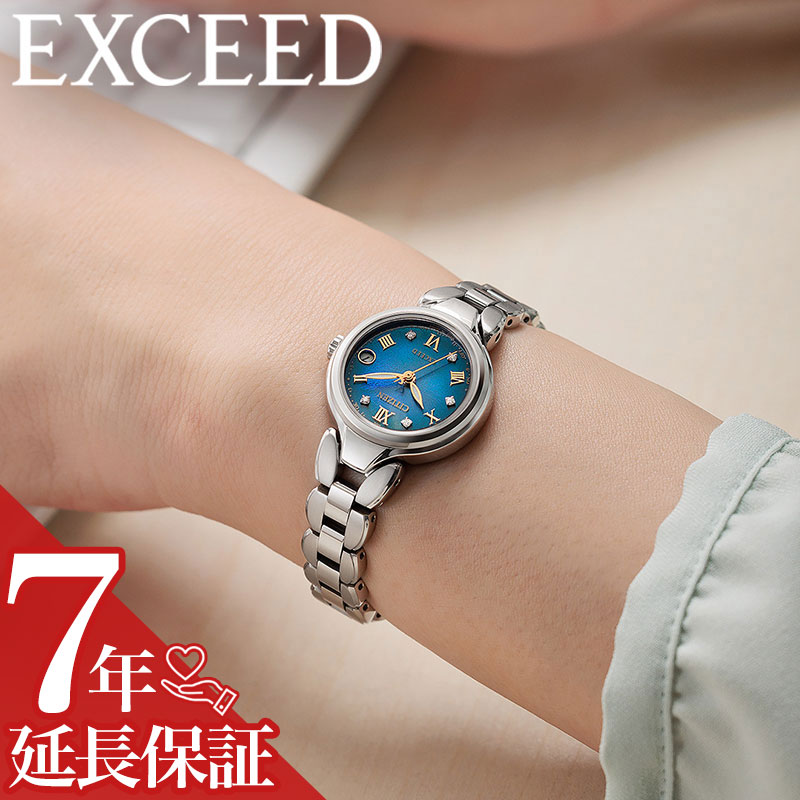 CITIZEN EXCEED 電波ソーラー デイト レディース 腕時計 シチズン 腕時計 CITIZEN 時計 エクシード EXCEED レディース