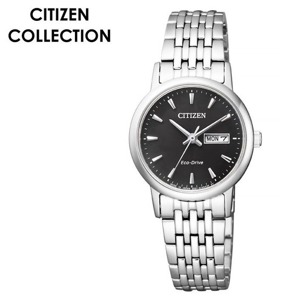 CITIZEN 腕時計 シチズン 時計 シチズンコレクション COLLECTION レディース 腕時計 ブラック  EW3250-53E