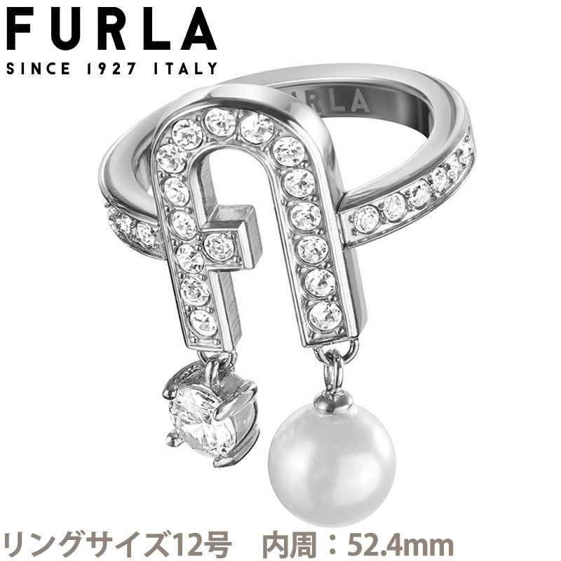 国内直営『FURLA』Furla Stones リング シグネットリング FURLA】Arch Double ツートンカラー☆2色展開 (FURLA/指輪