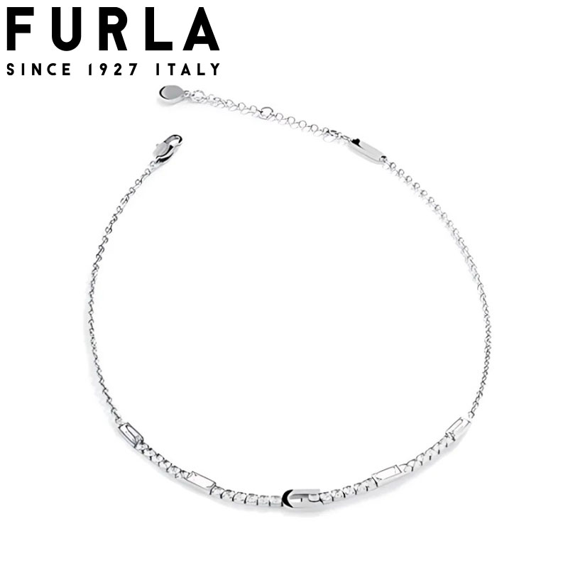 【FURLA】クリスタル ロゴモチーフ チェーン ネックレス 楽天市場】フルラ アクセサリー FURLA ネックレス チェーン ロゴ