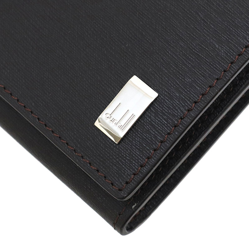 dunhill ダンヒル 長財布 メンズ SIDECAR レザー ダークブラウン