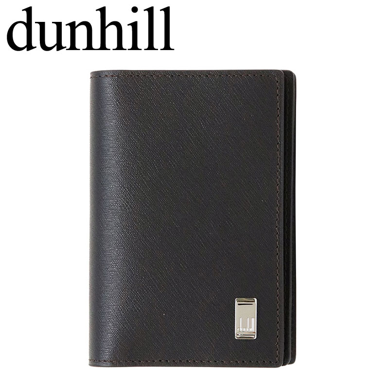 ダンヒル カ−ドケ−ス 名刺入れ dunhill 革小物 ダンヒル dunhill サイドカー Sidecar ダークブラウン 男性 向け メンズ FP4700E
