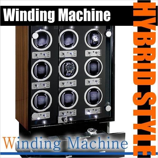 ユーロパッション ワインディング マシーン コレクション ボックス 腕時計ケース EURO PASSION Winding Machine Collection Box FWD-17100EB