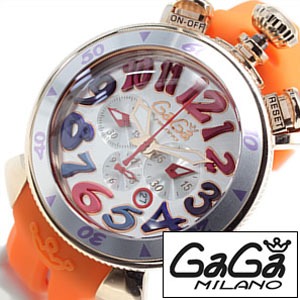 ガガミラノ 腕時計 GaGaMILANO クロノ 48MM プラカット オロ CHRONO 48MM PLACCATO ORO メンズGG-6056.9-OR セール