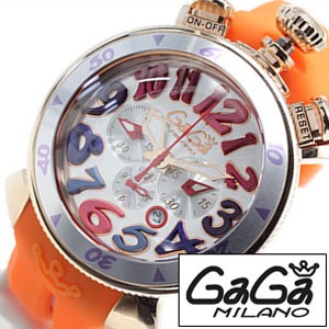 ߥ ӻ GaGaMILANO  48MM ץ饫å  CHRONO 48MM PLACCATO ORO GG-6056.9-OR 