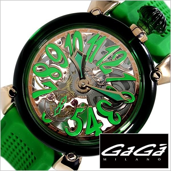 ガガ ミラノ 腕時計 GaGa MILANO 時計 マニュアーレ 48mm 6091.01 メンズ レディース