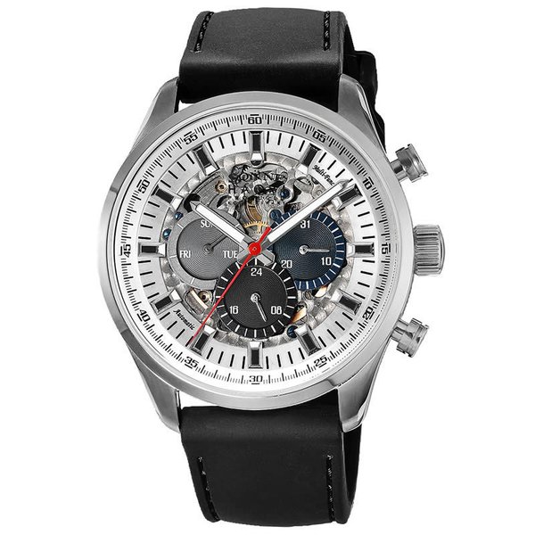ゾンネ 腕時計 SONNE 時計 SONNE 腕時計 ゾンネ 時計 メンズ 腕時計 ホワイト スケルトン H022SS-BK｜hstyle｜02