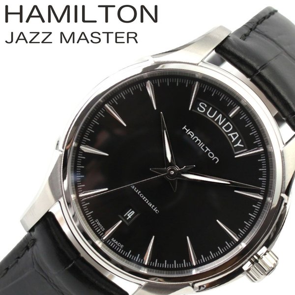 ϥߥȥ ӻ HAMILTON  㥺ޥ ǥǥ JAZZMASTER DAY DATE  ӻ ֥å H32505731