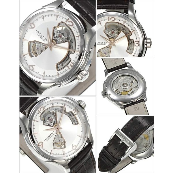ハミルトン 腕時計 HAMILTON 時計 ジャズマスター オープンハート ビューマチック H32565555 メンズ｜hstyle｜03