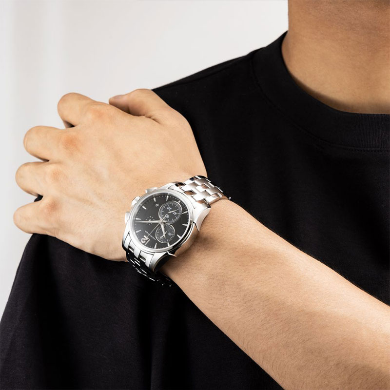 マ*サ様 【新品未使用】ハミルトン　ジャズマスタークロノグラフ　H3261213 Jazzmaster ハミルトン ジャズマスター クロノグラフ クオーツ 42mm