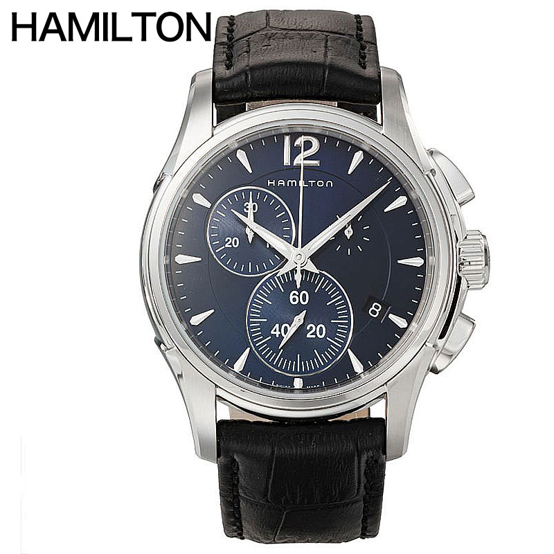 ϥߥȥ ӻ HAMILTON  㥺ޥ JAZZ MASTER Chrono Quartz ֥롼    H32612741