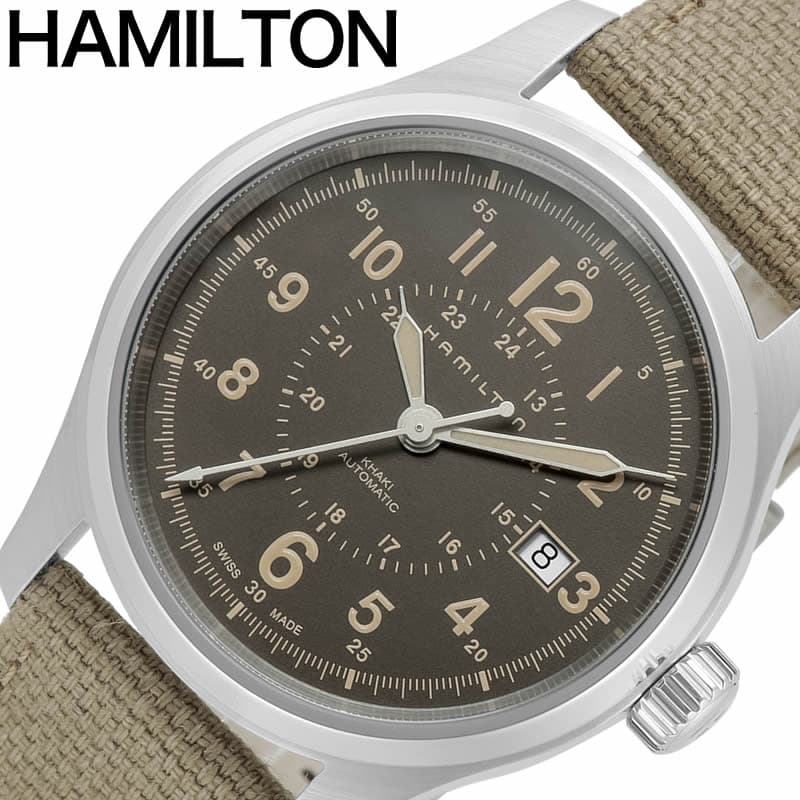 ハミルトン 腕時計 HAMILTON 時計 カーキフィールド KhakiField メンズ 腕時計 ブラック H70305993 アメリカ 話題 大人 社会人 紳士 人気 おすすめ おしゃれ