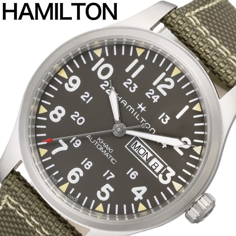 ハミルトン 腕時計 HAMILTON 時計 カーキ フィールド KHAKI FIELD 男性 メンズ 機械式 自動巻き ビジネス シンプル 万能 ミニマム 知的 彼氏 旦那 夫 H70535081