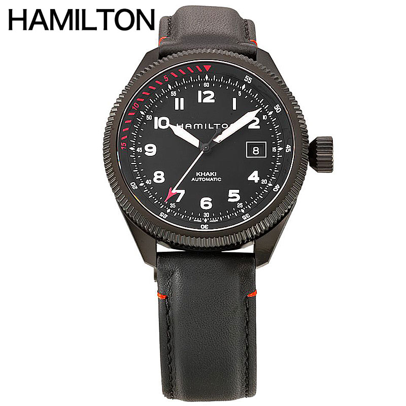 ϥߥȥ ӻ HAMILTON   ӥ Pilot Pioneer Mechanical Takeoff Air Zermatt Auto ֥å   ư H76695733