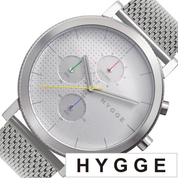 ヒュッゲ 腕時計 HYGGE 時計 ヒュッゲ 時計 HYGGE 腕時計 2204 メンズ レディース ホワイト HGE020058 :HGE020058:腕時計 バッグ 財布のHybridStyle