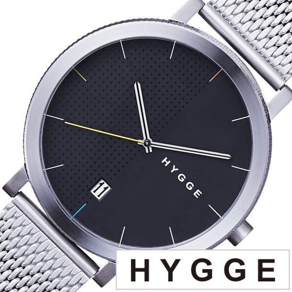 ヒュッゲ 腕時計 HYGGE 時計 ヒュッゲ 時計 HYGGE 腕時計 2203 メンズ レディース ブラック HGE020061 :HGE020061:腕時計 バッグ 財布のHybridStyle