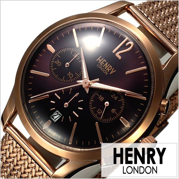 ヘンリー ロンドン  腕時計 HENRY LONDON 時計 ハムステッド HL39-CM-0088 レディース