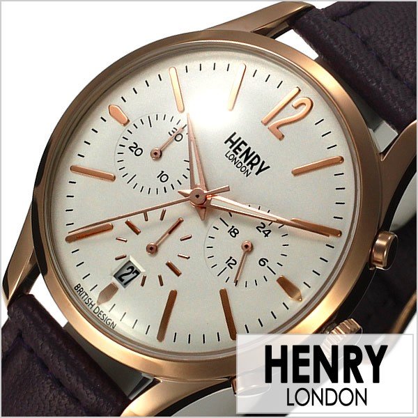 ヘンリー ロンドン  腕時計 HENRY LONDON 時計 ハムステッド HL39-CS-0090 レディース