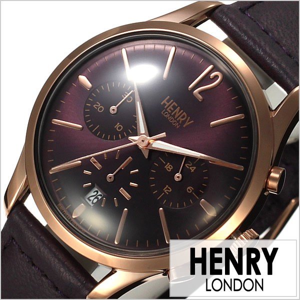 ヘンリー ロンドン  腕時計 HENRY LONDON 時計 ハムステッド HL39-CS-0092 レディース
