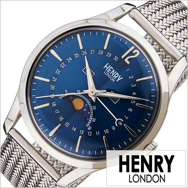 ヘンリー ロンドン 腕時計 HENRY LONDON 時計 ナイツブリッジ HL39-LM-0085 メンズ レディース