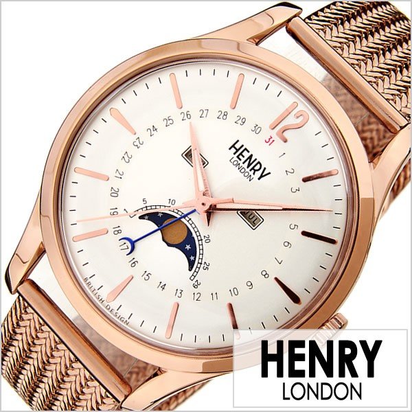 ヘンリー ロンドン 腕時計 HENRY LONDON 時計 リッチモンド HL39-LM-0162 メンズ レディース