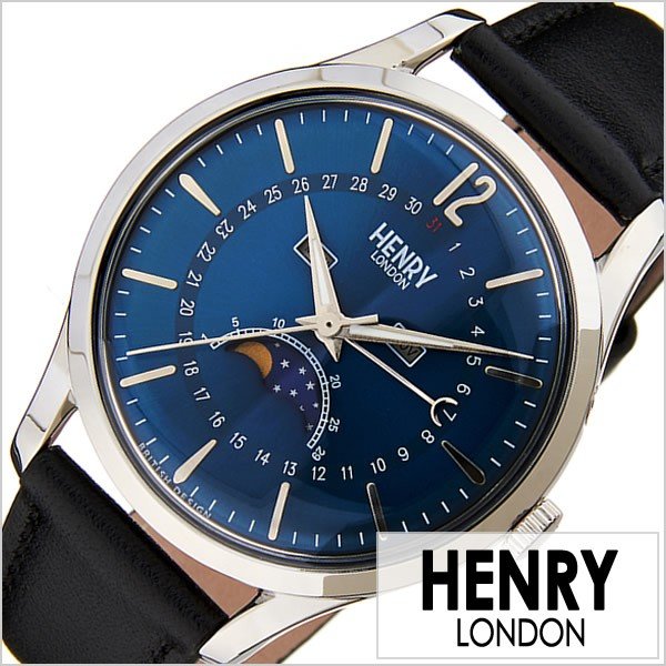 ヘンリー ロンドン 腕時計 HENRY LONDON 時計 ナイツブリッジ HL39-LS-0071 メンズ レディース