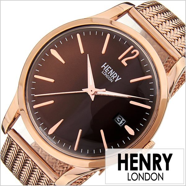 ヘンリー ロンドン 腕時計 HENRY LONDON 時計 ハーロウ HL39-M-0050 メンズ レディース