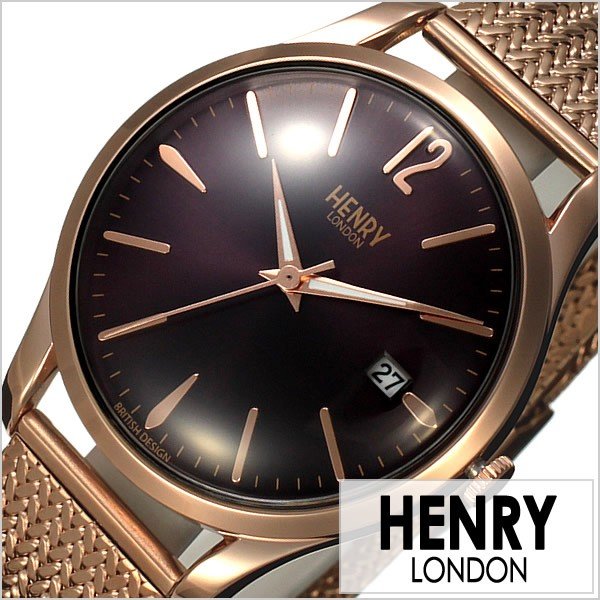 ヘンリー ロンドン  腕時計 HENRY LONDON 時計 ハムステッド HL39-M-0078 レディース