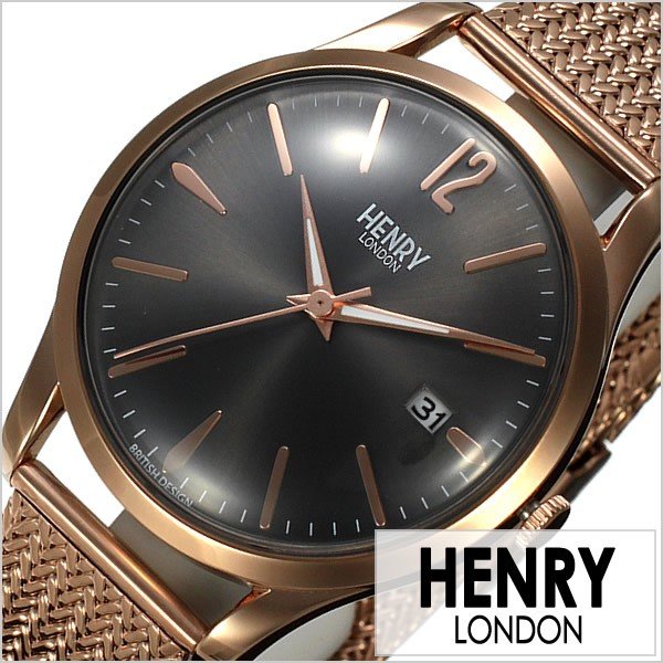 ヘンリー ロンドン  腕時計 HENRY LONDON 時計 フィンチリー HL39-M-0118 メンズ レディース