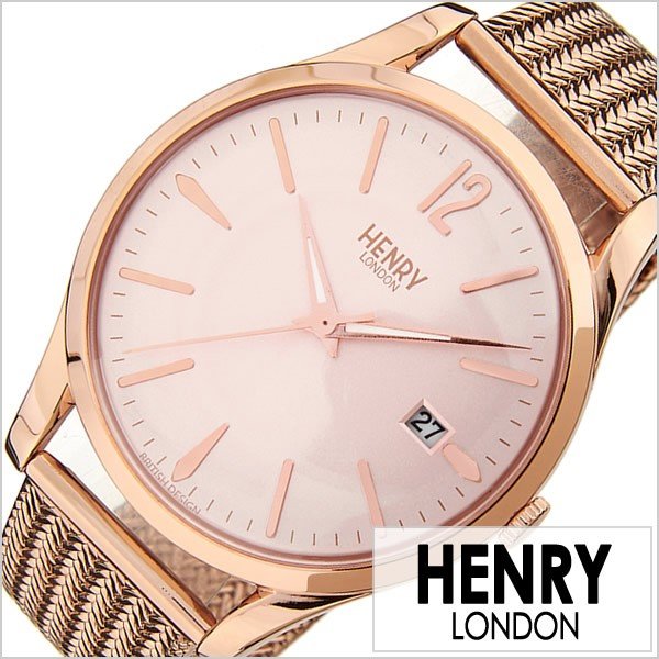 ヘンリー ロンドン 腕時計 HENRY LONDON 時計 ショーディッチ HL39-M-0166 メンズ レディース