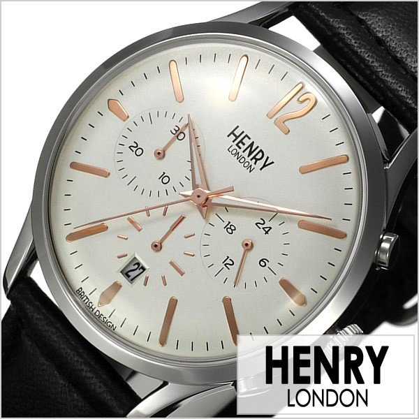 ヘンリー ロンドン  腕時計 HENRY LONDON 時計 ハイゲート HL41-CS-0011 メンズ レディース