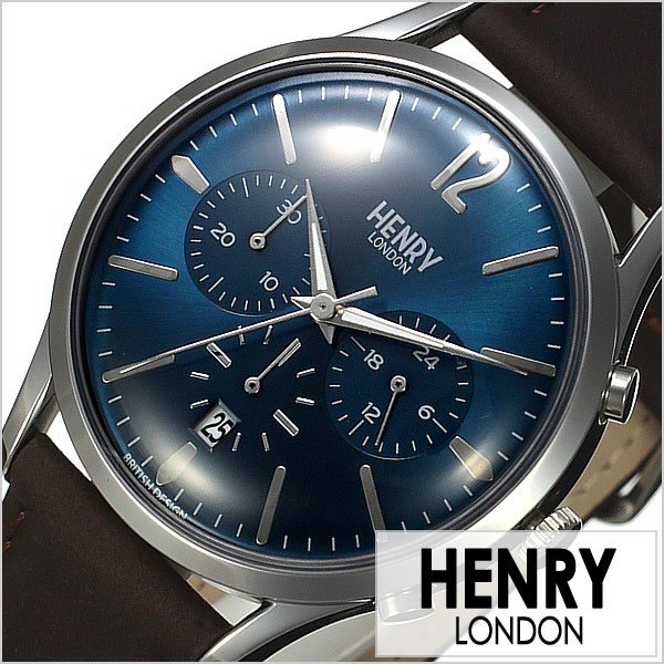 ヘンリー ロンドン  腕時計 HENRY LONDON 時計 ナイツブリッジ HL41-CS-0107 メンズ