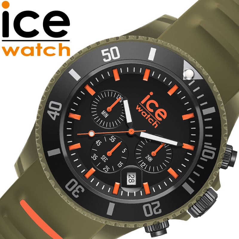  å ӻ ICE WATCH     chrono Khaki orange M  ӻ ֥å ä ꥳ ICE-021427