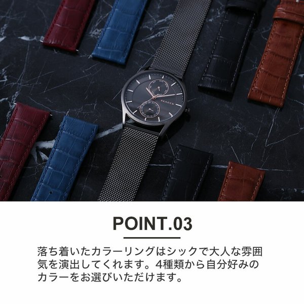 スカーゲン 時計 SKAGEN 腕時計 スカーゲン時計 ホルスト Holst メンズ