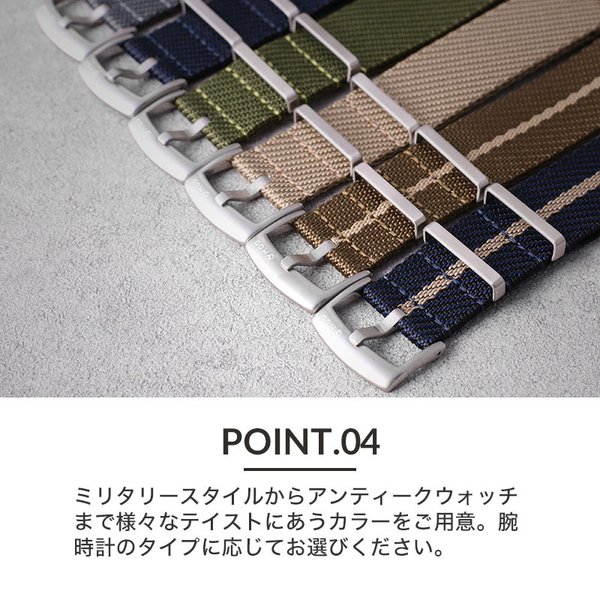 MOD PREMIUM NYLON STRAP プレミアム ナイロン ストラップ 20mm 22 mm