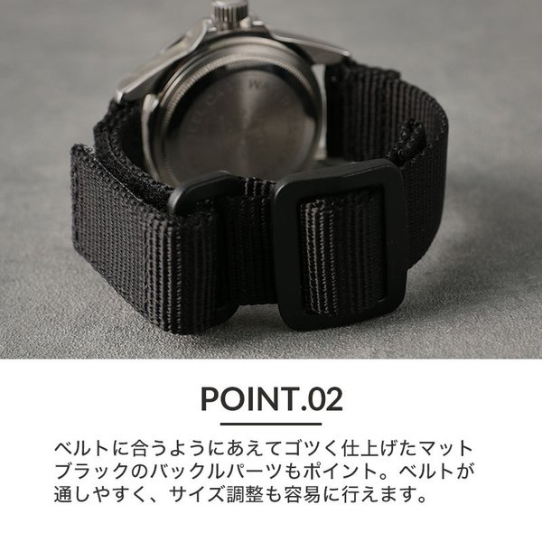 MOD VELCRO ARMY STRAP ベルクロ アーミー ストラップ 腕時計 ナイロン