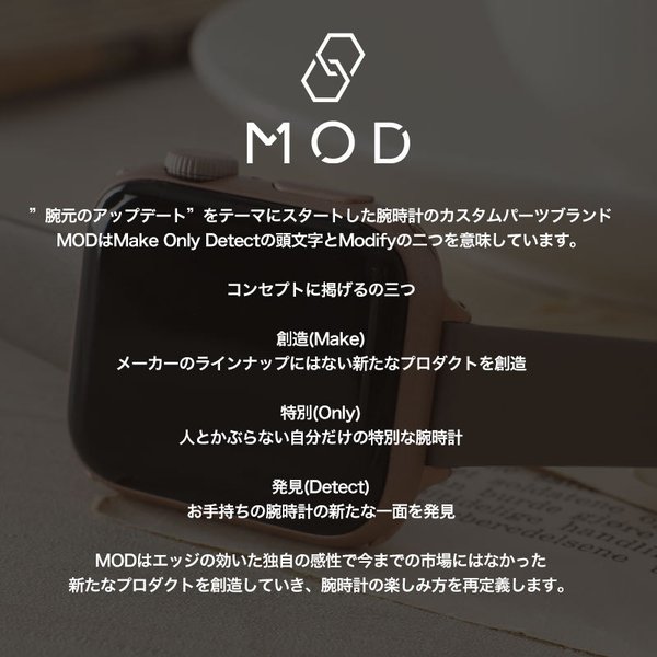 アップルウォッチ バンド スリム べっ甲 大理...の詳細画像1