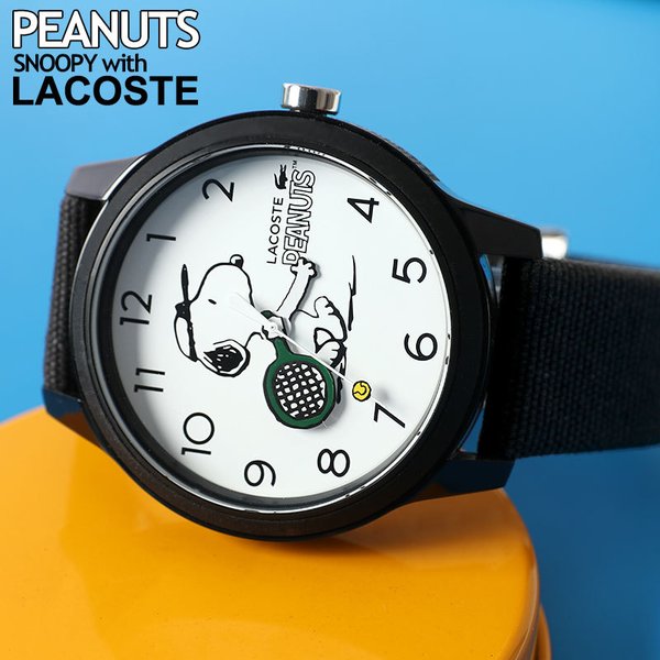 ラコステ スヌーピー 腕時計 LACOSTE SNOOPY 時計 メンズ レディース おしゃれ かわいい ピーナッツ キャラクター アウトドア ペアウォッチ カジュアル