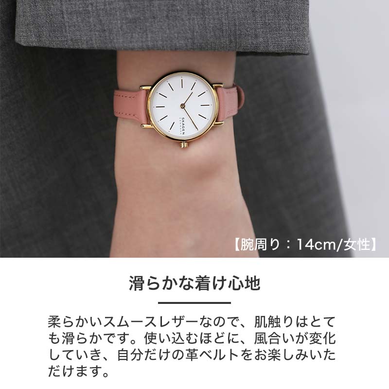 【当店限定 2種類のベルトセット】スカーゲン 時計 SKAGEN 腕時計 SIGNATUR レディース 女性 向け プレゼント ギフト 人気 ブランド  おすすめ 定番 シンプル