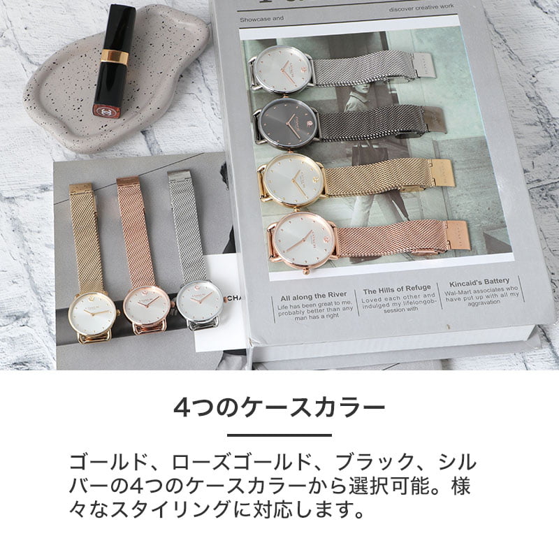 大幅値下げ 稼働品 難アリ COACH ローズゴールド スワロフスキー 時計 稼働品 難アリ COACH ローズゴールド スワロフスキー 時計