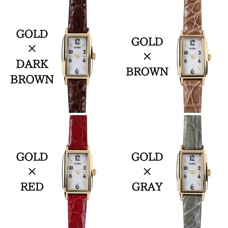 LCREA（ルクレア） 【 電池交換不要 アクセサリー ソーラー ウォッチ