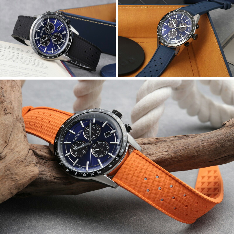 MOD FKM RUBBER VOYAGER ラバー ストラップ ボイジャー 時計 ラバーベルト カン幅 ラグ幅 20mm 22mm ベルト 幅 腕時計 防水 バンド ラバーバンド 時計ベルトの画像